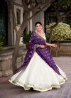 Chunri White Colour Pure Rayon Navratri Lehenga With Blouse Dupatta Suppliers In India LNB1665 